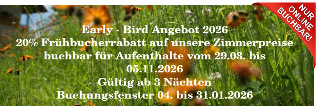 Frühbucher-Angebot