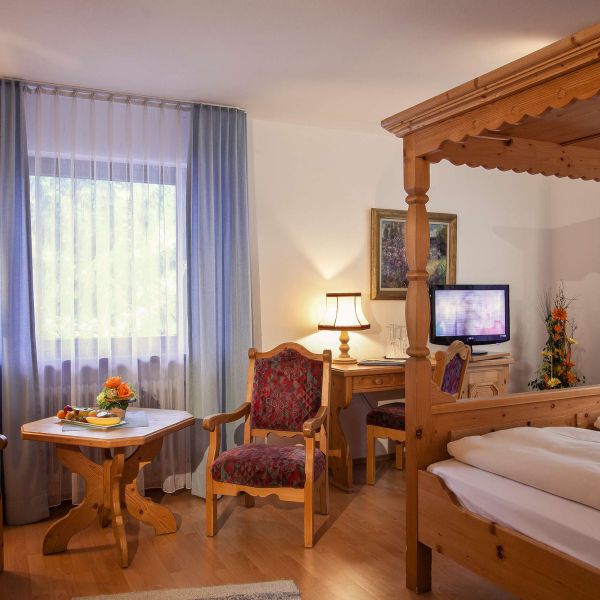 Unsere Zimmer im Parkhotel Sonnenhof in Oberammergau