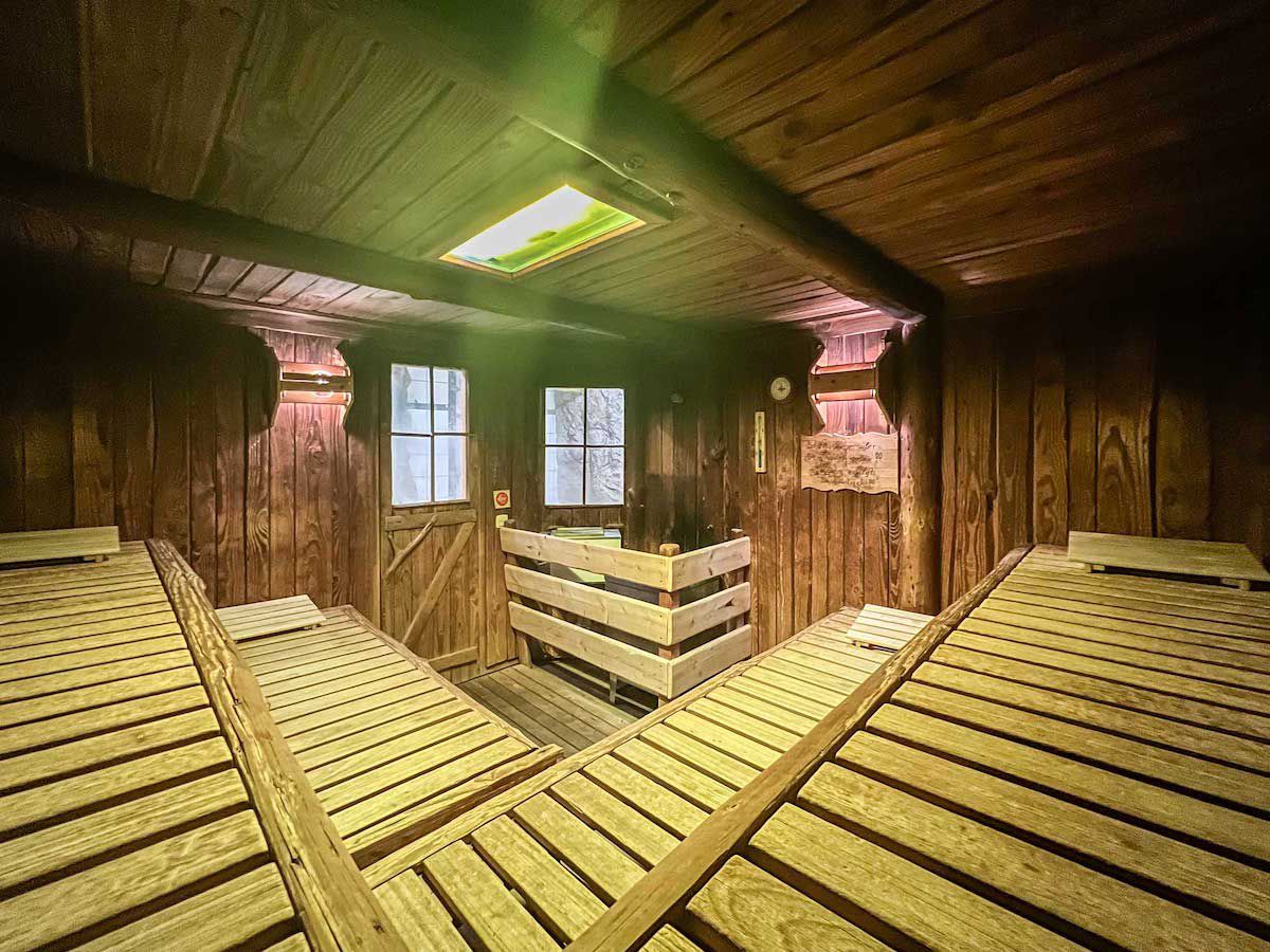 BIO-SAUNA FINLANDESE (VARIE TEMPERATURE), CIRCA 60°-90°C