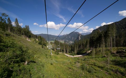 Freizeit Oberammergau - Blick vom Kolben