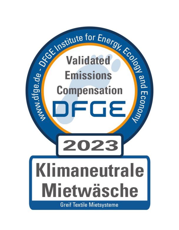 Klimaneutrale Mietwäsche